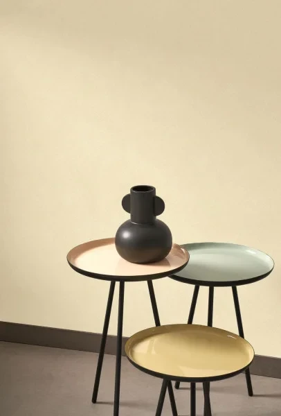 Casadeco 201001515 So Color 6 Nest Beige Sable - tapeta jednolita z efektem patyny