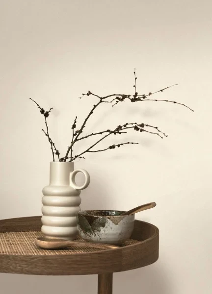 Casadeco 201001010 So Color 6 Nest Beige Pierre - tapeta jednolita z efektem patyny