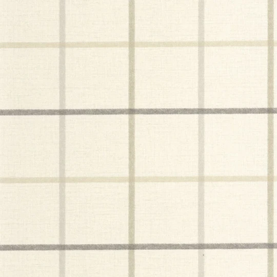 Casadeco 202031210 Tailor Made Smooth Grid Grege - tapeta imitująca tkaninę w kratę