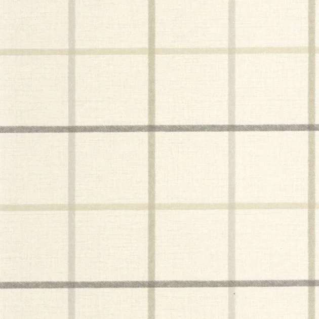 Casadeco 202031210 Tailor Made Smooth Grid Grege - tapeta imitująca tkaninę w kratę