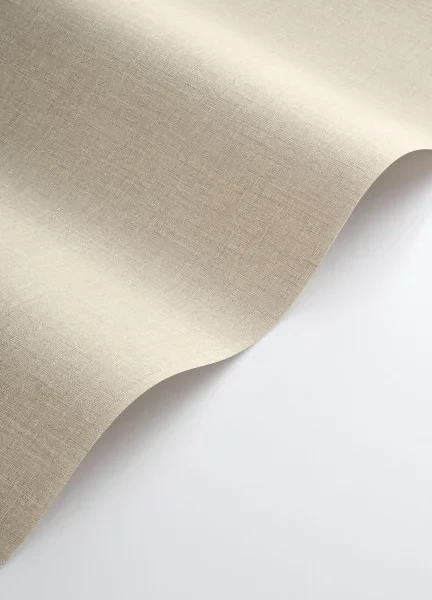 Casadeco 202121476 Tailor Made Flax Beige Lin - tapeta jednolita imitująca tkaninę