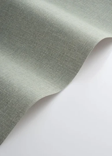 Casadeco 202126622 Tailor Made Flax Celadon - tapeta jednolita imitująca tkaninę