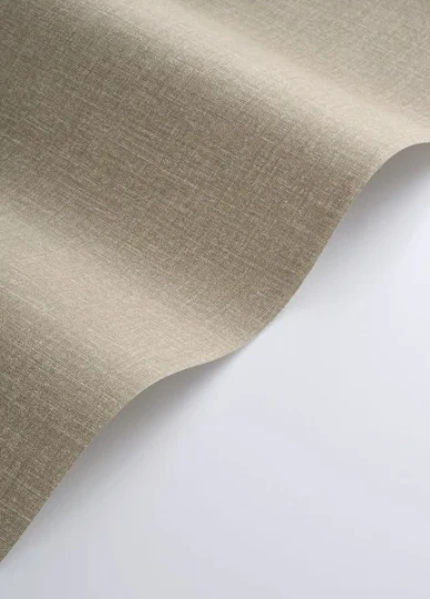Casadeco 202122843 Tailor Made Flax Noisette - tapeta jednolita imitująca tkaninę
