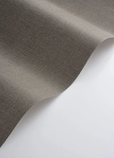 Casadeco 202129999 Tailor Made Flax Noir Fusain - tapeta jednolita imitująca tkaninę