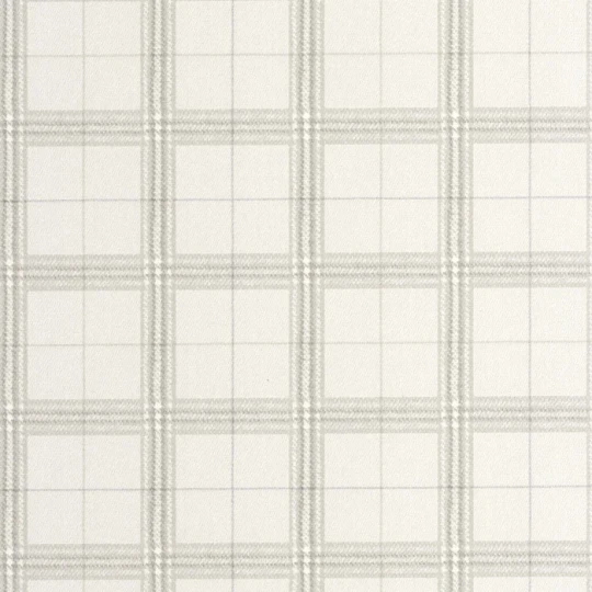 Casadeco 202089140 Tailor Made Gentle Thread Gris Duvet - tapeta imitująca tkaninę w kratę