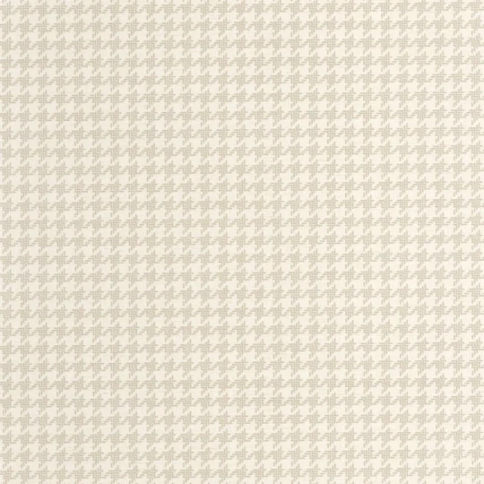 Casadeco 202101024 Tailor Made Houndstooth Beige Lin - tapeta imitująca tkaninę w pepitkę