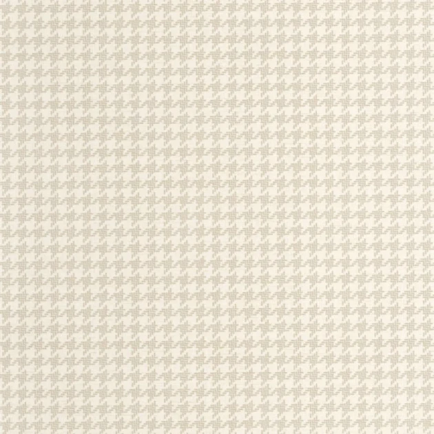Casadeco 202101024 Tailor Made Houndstooth Beige Lin - tapeta imitująca tkaninę w pepitkę
