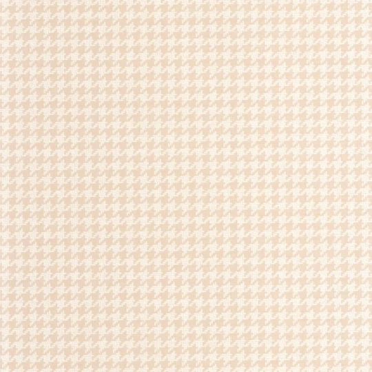 Casadeco 202104296 Tailor Made Houndstooth Rose Poudre - tapeta imitująca tkaninę w pepitkę