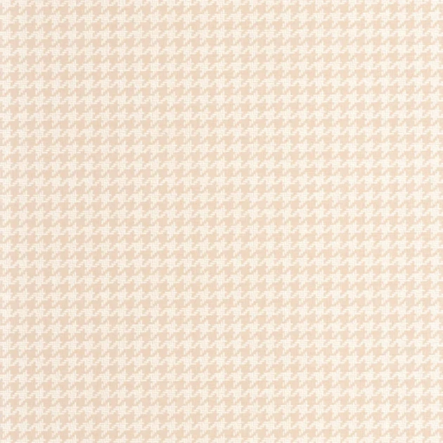 Casadeco 202104296 Tailor Made Houndstooth Rose Poudre - tapeta imitująca tkaninę w pepitkę