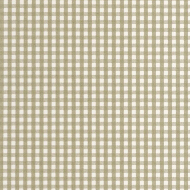 Casadeco 202067052 Tailor Made Gingham Charm Vert Tilleul - tapeta imitująca tkaninę w kratę