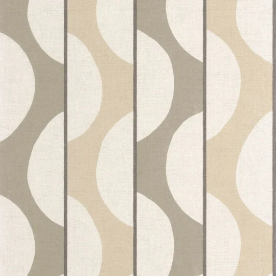 Casadeco 201942059 Rituel Neora Beige Sable - tapeta w pasy i fale