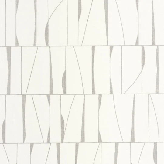 Casadeco 201931120 Rituel Otavia Blanc Craie - tapeta z graficznym wzorem