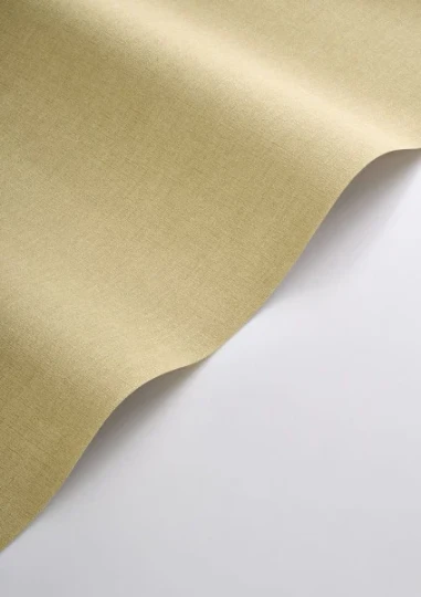 Casadeco 201171441 So Color 6 Caractere Beige Chamois - tapeta jednolita imitująca len