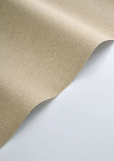 Casadeco 201171414 So Color 6 Caractere Cappuccino - tapeta jednolita imitująca len
