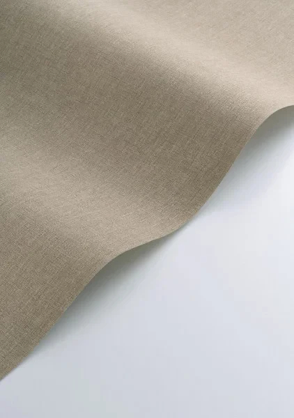 Casadeco 201171505 So Color 6 Caractere Taupe - tapeta jednolita imitująca len