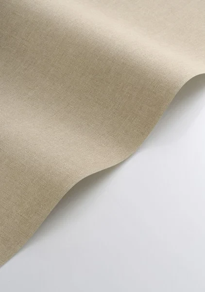 Casadeco 201171313 So Color 6 Caractere Beige Lin - tapeta jednolita imitująca len