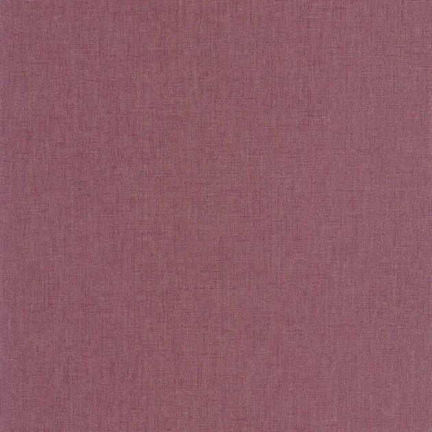 Casadeco 201175454 So Color 6 Caractere Aubergine - tapeta jednolita imitująca len