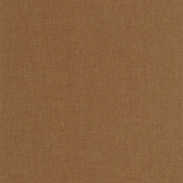 Casadeco 201172424 So Color 6 Caractere Beige Cognac - tapeta jednolita imitująca len