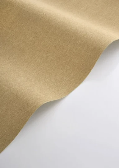 Casadeco 201172404 So Color 6 Caractere Ocre - tapeta jednolita imitująca len