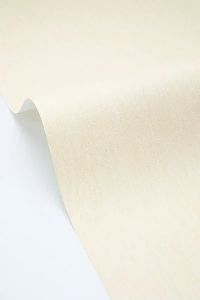 Caselio 107331191 Elea Uni Mat Ecru - tapeta w prążki