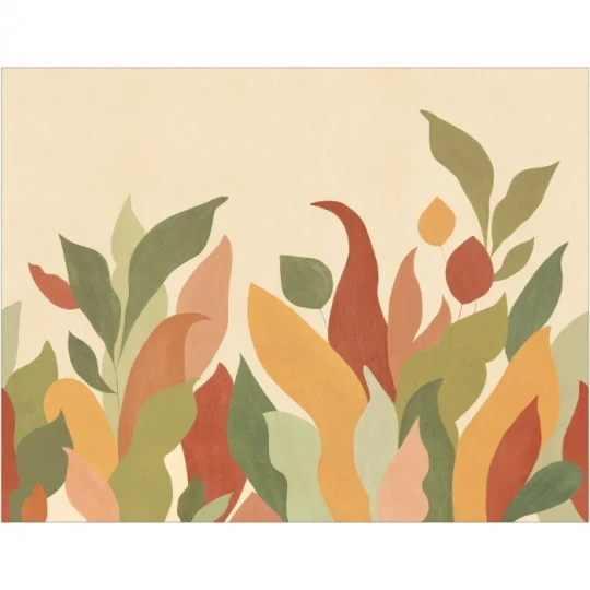 Caselio 107384512 Elea Lumea Multicouleurs - mural w liście