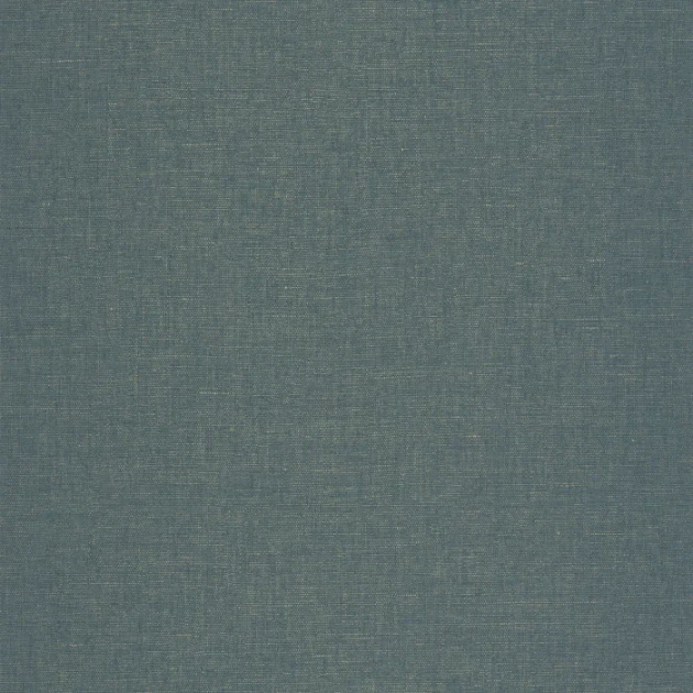 Caselio 103236725 Maison Simeon Uni Metallise Irise Bleu de minuit - tapeta imitująca len