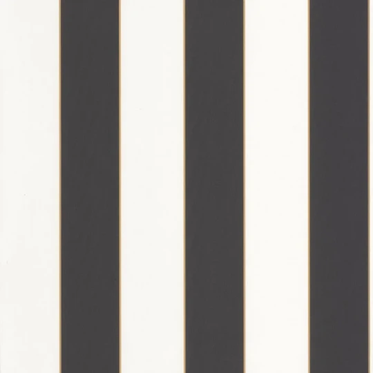 Caselio 101072092 Maison Simeon Moonlight Golden Lines Noir or - tapeta w paski