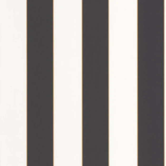 Caselio 101072092 Maison Simeon Moonlight Golden Lines Noir or - tapeta w paski