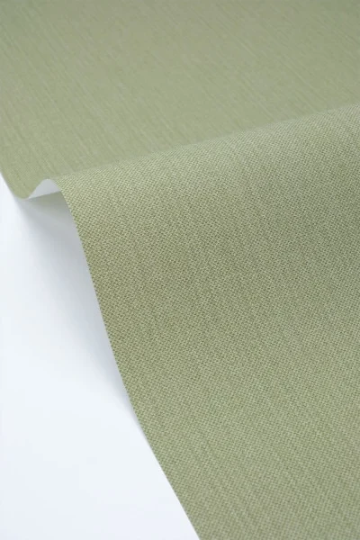 Caselio 2101567450 Natté 2 Uni Natte Vert eucalyptus - tapeta imitująca matową tkaninę