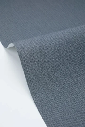 Caselio 2101566303 Natté 2 Uni Natte Bleu jean - tapeta imitująca matową tkaninę