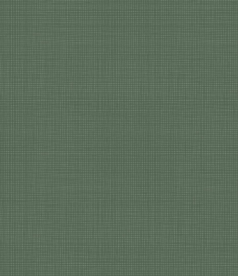 Esta 139240 Pom Pom Pie Linen look dark green - tapeta imitująca len
