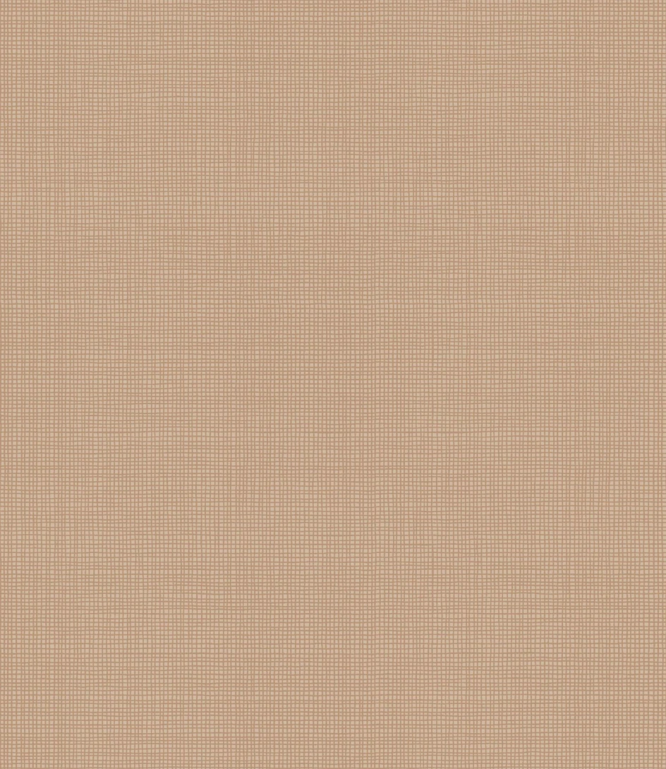 Esta 139473 Pom Pom Pie Linen look light terracotta - tapeta imitująca len