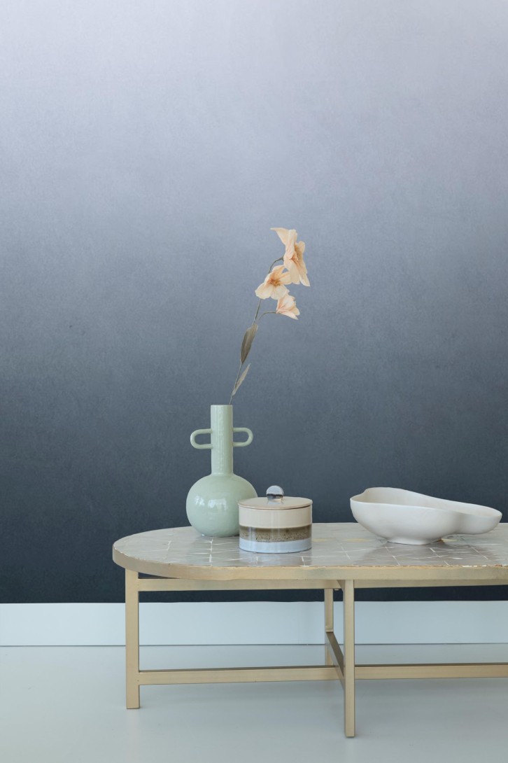 Esta 159450 Pom Pom Pie Floor to ceiling dip dye gradient greyish blue - mural w gradient