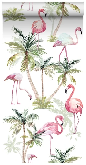 Esta 158844 XL² Photowalls XXL flamingos pink - tapeta we flamingi