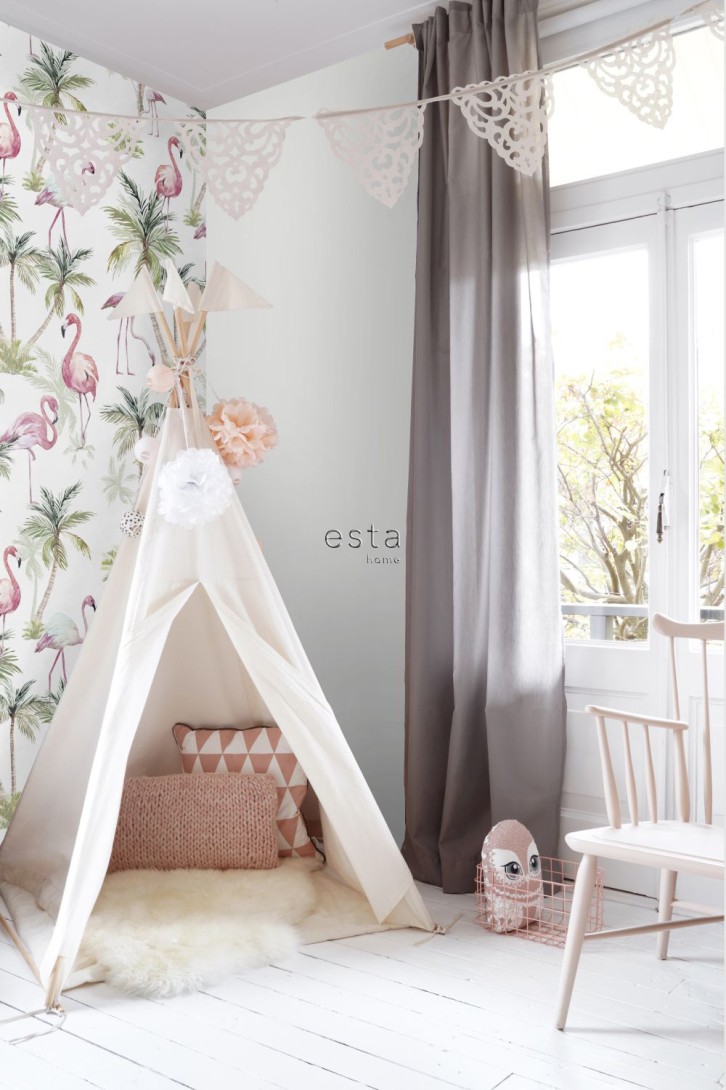 Esta 158844 XL² Photowalls XXL flamingos pink - tapeta we flamingi
