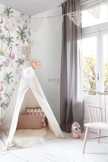 Esta 158844 XL² Photowalls XXL flamingos pink - tapeta we flamingi