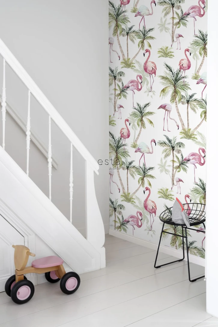 Esta 158844 XL² Photowalls XXL flamingos pink - tapeta we flamingi