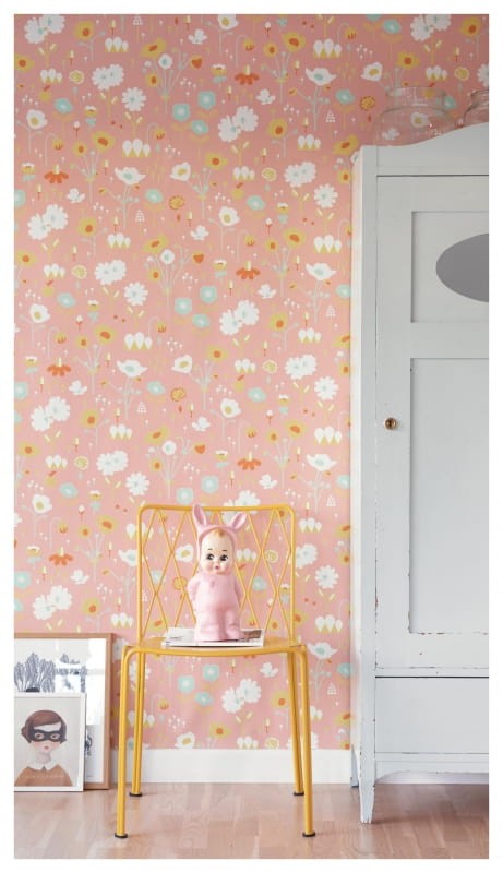 Tapeta Majvillan Bloom 121-02 pink