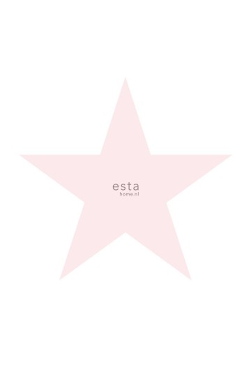 Esta 158851 Walls for Kids XL2 Big star light pink - mural dla dzieci w gwiazdę