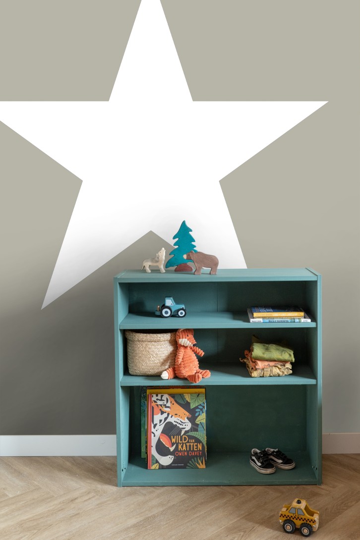 Esta 158706 Walls for Kids XL2 Star taupe - mural dla dzieci w gwiazdę