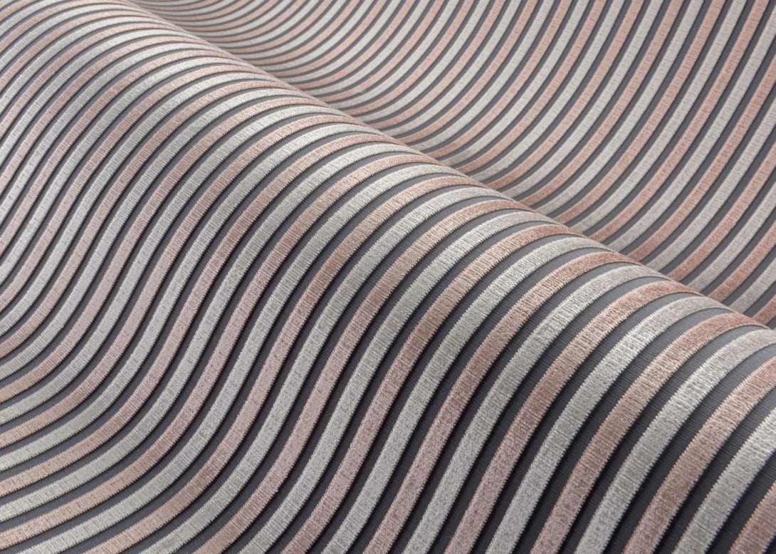 Arte 29223 Allures Galon Spiced Pumpkin - tapeta tekstylna w pasy