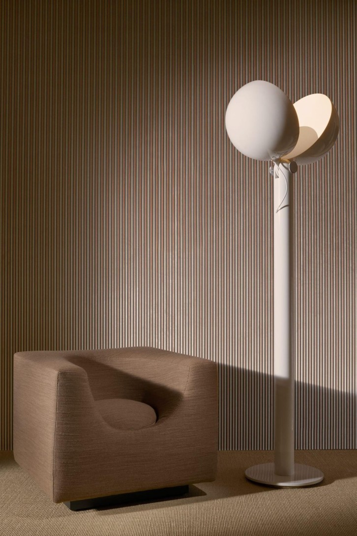 Arte 29223 Allures Galon Spiced Pumpkin - tapeta tekstylna w pasy