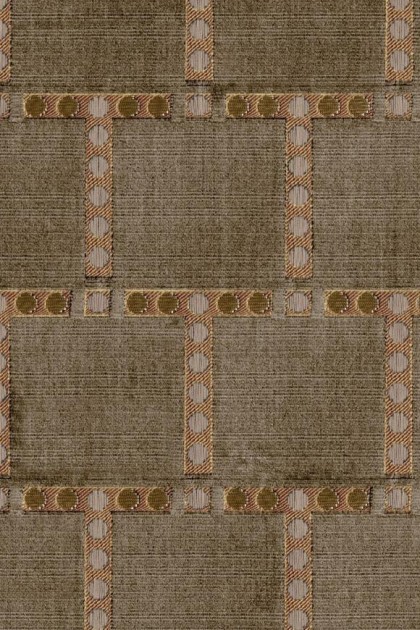 Arte 29243 Allures Cabochon Mink - tapeta tekstylna w kwadraty