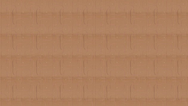 Arte 27441 Corium Jaseran Dark Amber - tapeta z koziej skóry z haftem