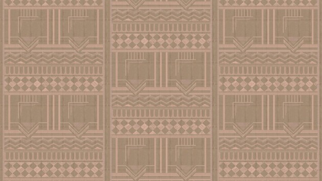 Arte 27411 Corium Palazzo Mink - tapeta z koziej skóry z haftem