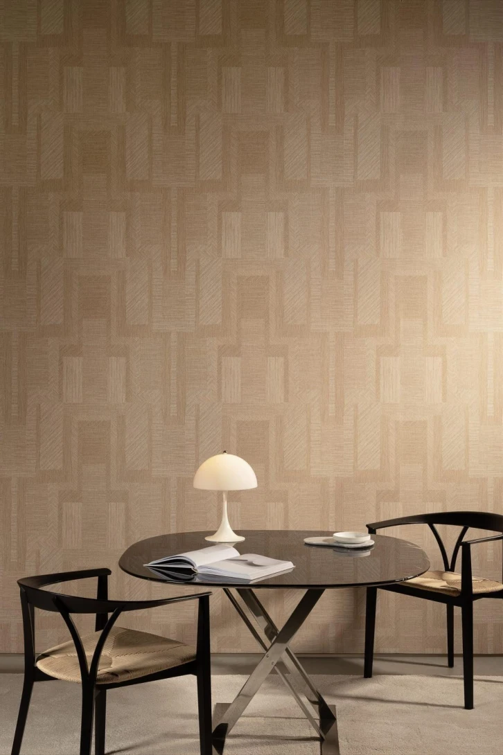 Arte 19425 Essentials Luxor Gizeh Paille - tapeta geometryczna