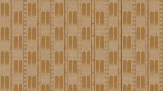 Arte 18300 Indienne Poona Cinnamon - tapeta z ornamentem geometrycznym