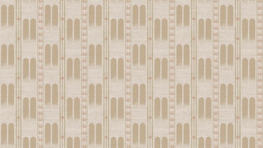 Arte 18301 Indienne Poona Stone - tapeta z ornamentem geometrycznym