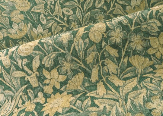 Arte 97910 Les Tapisseries Bouquet Emerald - mural tekstylny w kwiaty