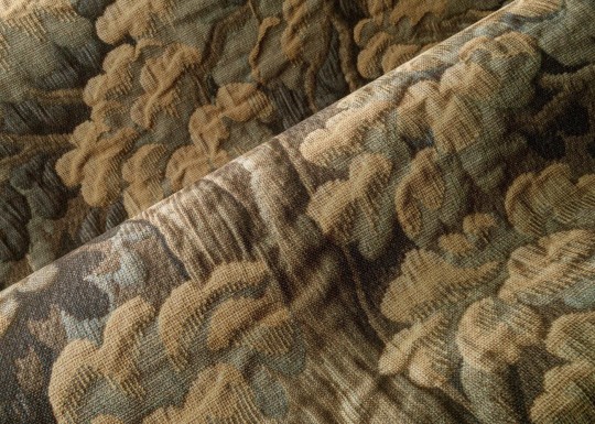 Arte 97850 Les Tapisseries Bucolique Forest Green - mural tekstylny w pejzaż parkowy